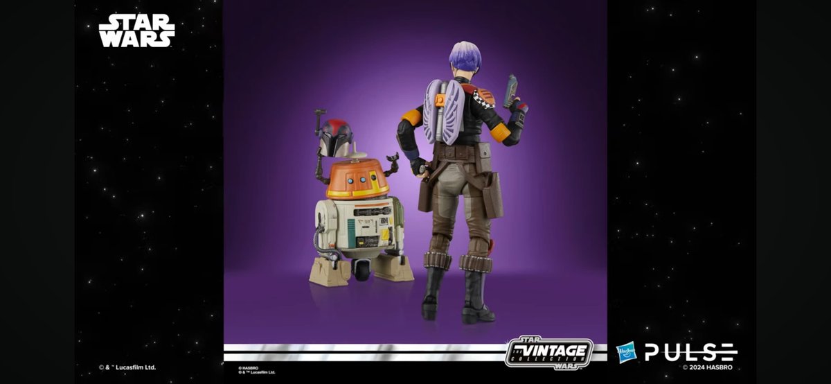 PoliplasticPod's tweet photo. No se olvidaron del éxito del último #Haslab y también vimos un pack exclusivo para @HasbroPulse de #SabineWren y #ChopperDroid en blisters que harán juego con las figuras que desbloqueamos con #TheGhost https://t.co/6JAtjB63rr