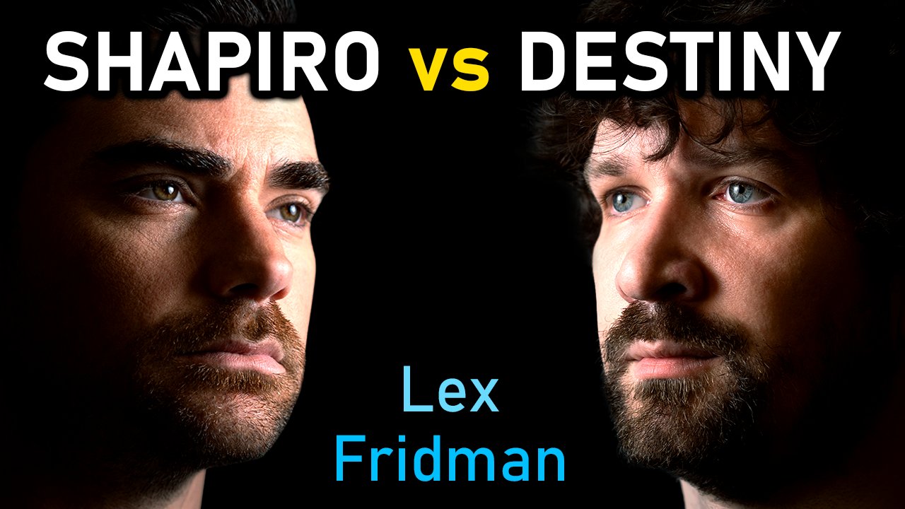 Lex Fridman on X: “Here are the links for the debate between Ben 