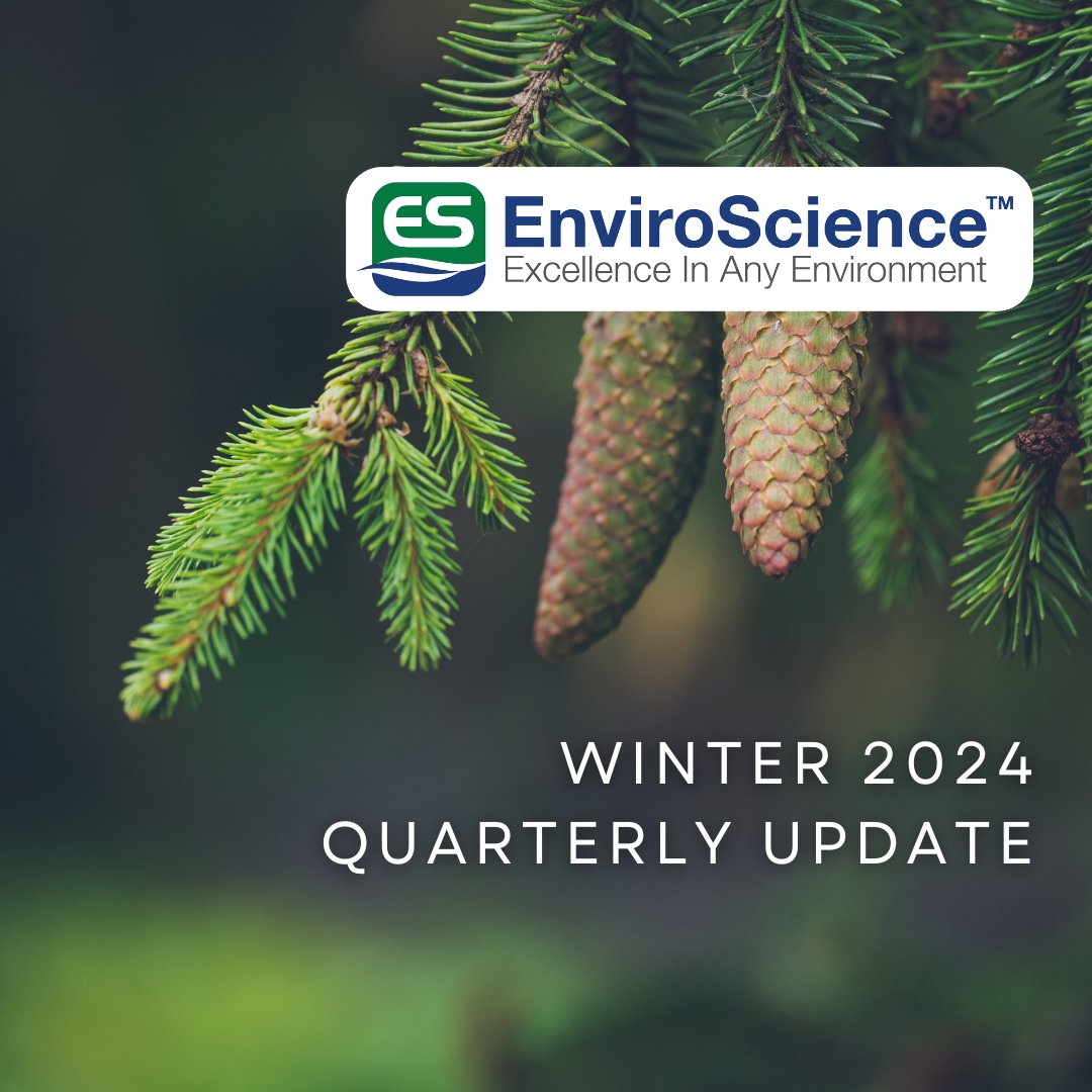 #EnviroScience is pleased to share our Winter 2024 Quarterly Update, which includes the latest company news, industry updates, and important regulatory changes with respected colleagues. Dive into our latest blog post at enviroscienceinc.com/winter-2024-qu…. #environmentalnews #Winter2024