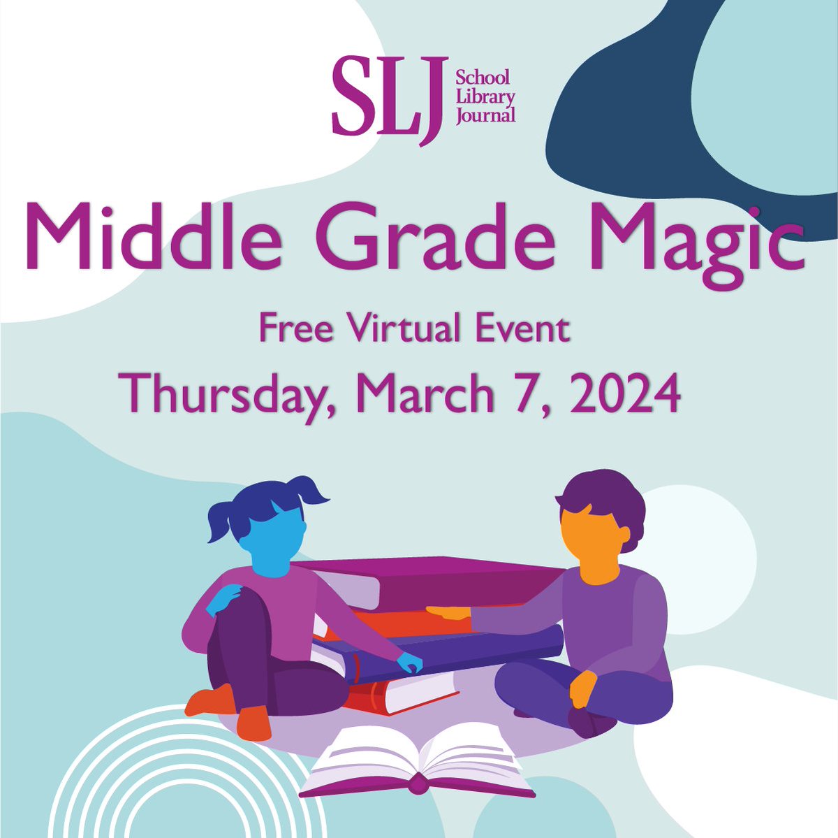 Save the date! This is an event you won't want to miss! I'll be on the Debut Voices panel at 1:30pm EST with @megthebrennan, @RituHemwrites, @jennaleeyun, and @thayer_stewart. Can't wait! #MiddleGradeMagic