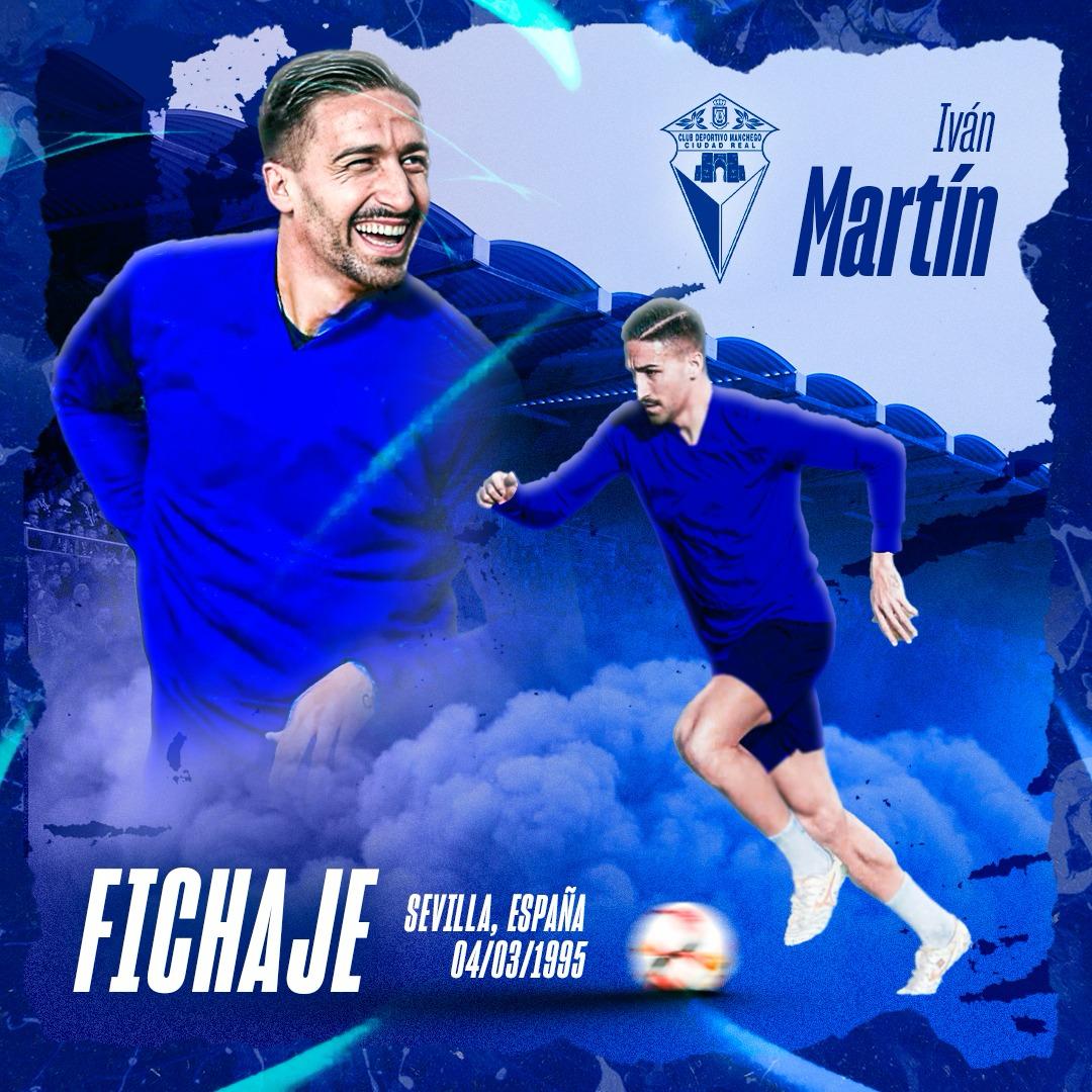 🔵 OFICIAL | FICHAJE | IVÁN MARTÍN GÓMEZ ⚪
Delantero Centro - 1,86m - 28 años

Se incorpora a la plantilla Iván Martín Gómez, delantero con último paso por la Pistoiese (Italia) y con más de 176 partidos jugados y 21 goles en clubes como la SD Compostela, RB Linense, Pontevedra,