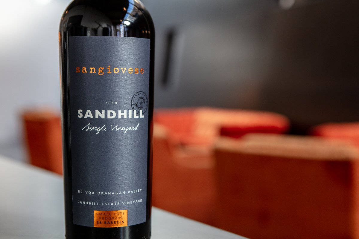 Find a relaxing playlist, grab a chilled bottle of our Small Lots Sangiovese and cozy up this evening. This wine is available for purchase from Sandhill's Urban Winery or online through the link bit.ly/3RONW4M.