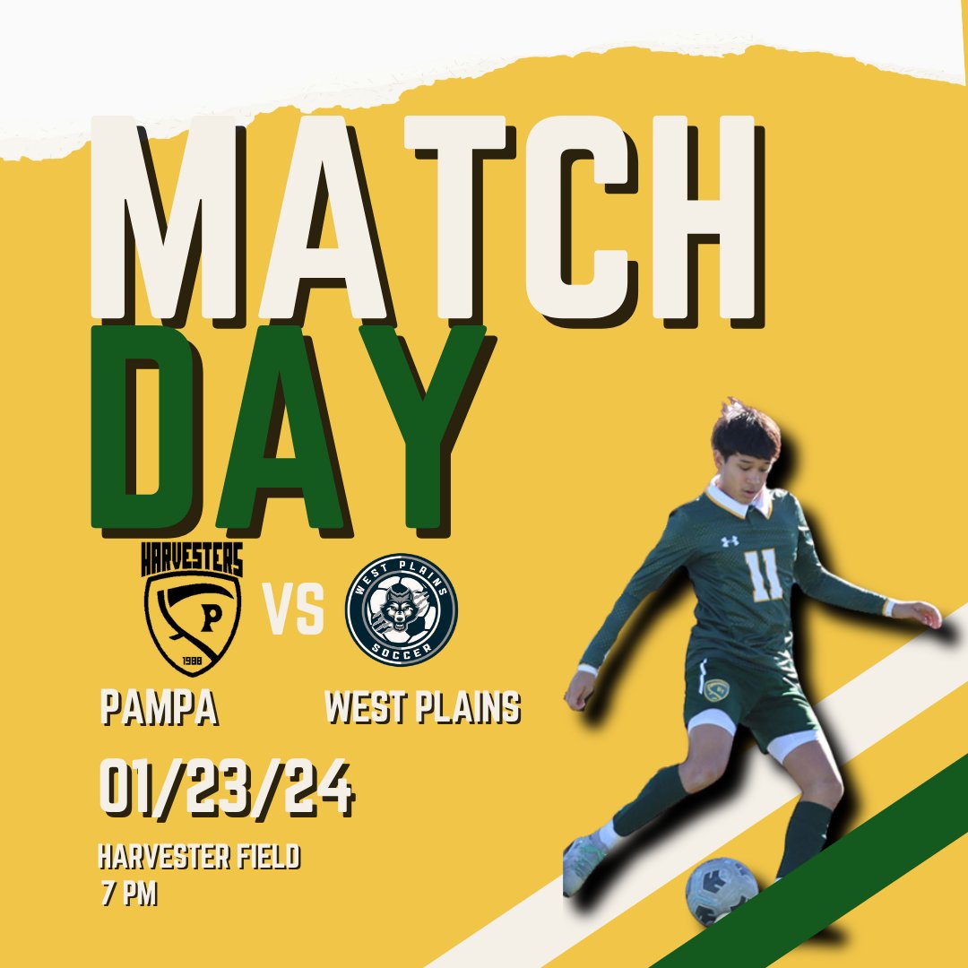Come out and support your varsity soccer teams as they start district tonight
 🆚West Plains
 ⏰G-5pm, B-7pm
  📍  Harvester Stadium
 🎬 Harvester Sports Network
 gofan.co/event/1349942?…