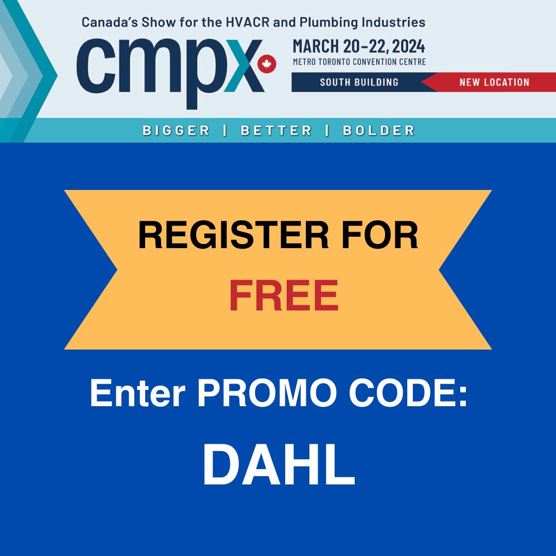 Register for CMPX 2024 – FREE OF CHARGE
Use promo code: DAHL
CMPX registration site: cmpxshow.com/register
Registration link with embedded promo code:
myconexsys.com/EventRegistrat…

#CMPX2024 #CMPX #plumbinglife