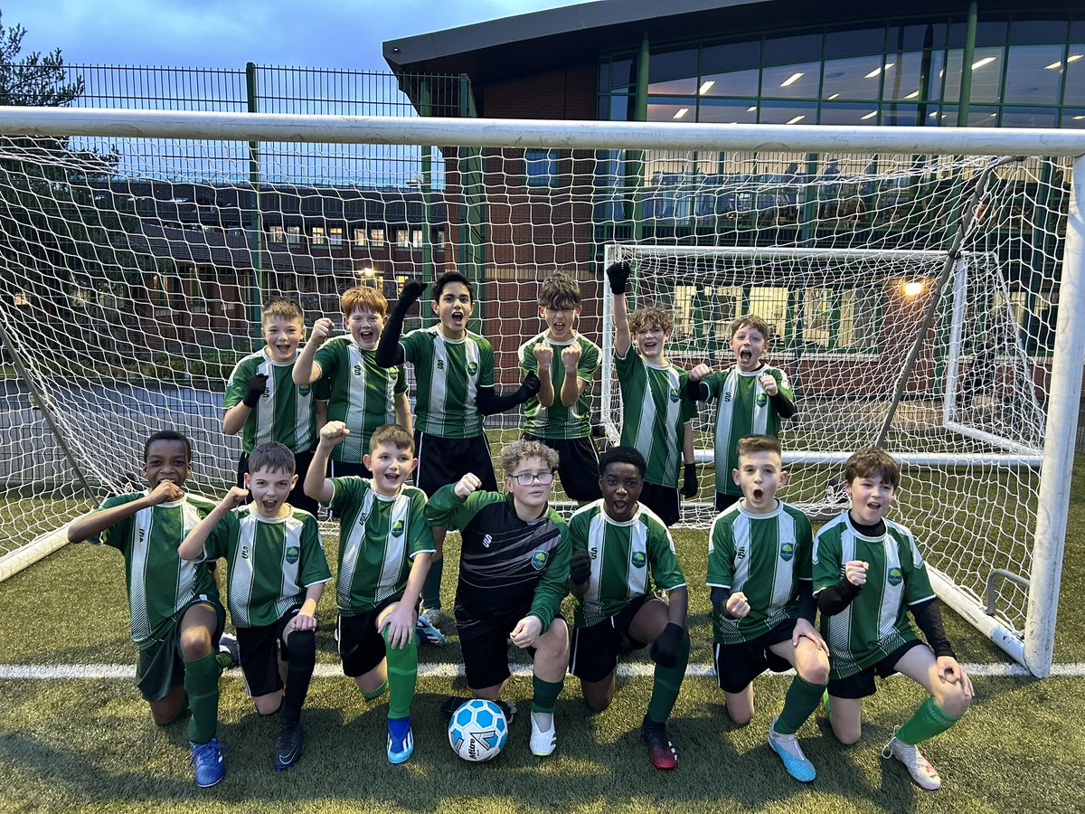 Well done to our year 7 boys in a friendly format against <a href="/tts_sport/">TTS Sport</a>.

We played 4 matches lasting 20 minutes each and won our games:

4-0,2-1,1-0 and 1-0.

Well done to all lads involved, great performance 👏🏻🏆⚽️
