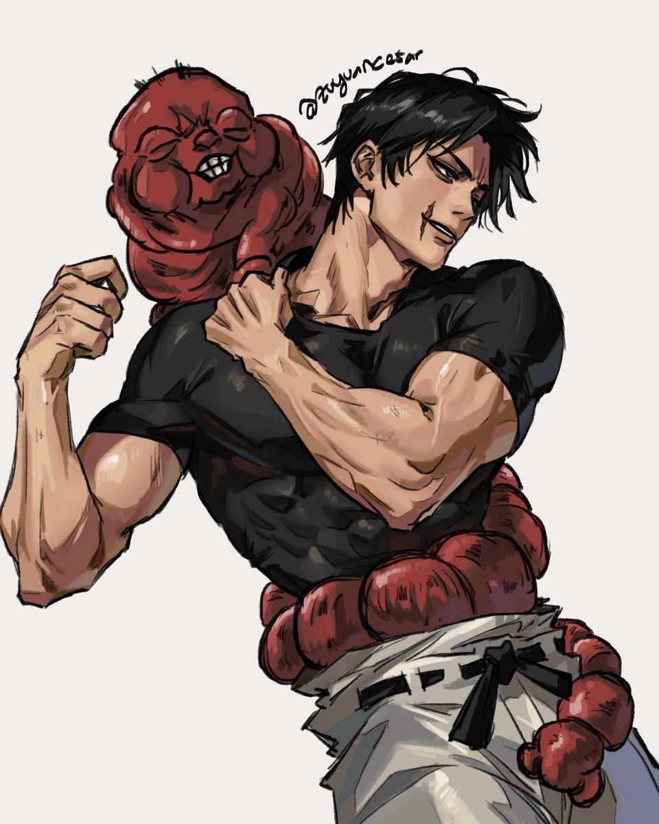 so i drew Toji..
#JujutsuKaisen #呪術廻戦