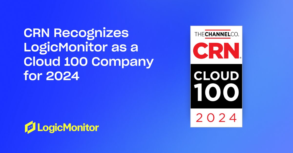 BengiLisa's tweet image. I&apos;m beyond proud to announce that #LogicMonitor is featured on CRN&apos;s Cloud 100 list for 2024! Our dedication to delivering cutting-edge hybrid observability solutions is making waves.