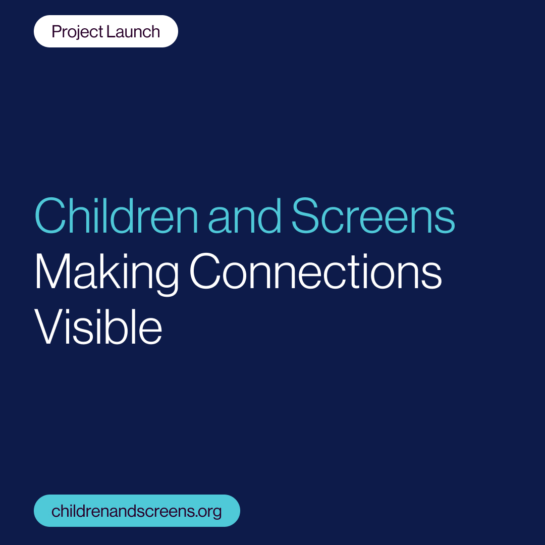 We created a new #website for <a href="/childrenscreens/">Children and Screens</a>  that shares research through playful #animation and answers their audiences' compelling questions regarding media’s impact on #childdevelopment 

See for yourself at childrenandscreens.org