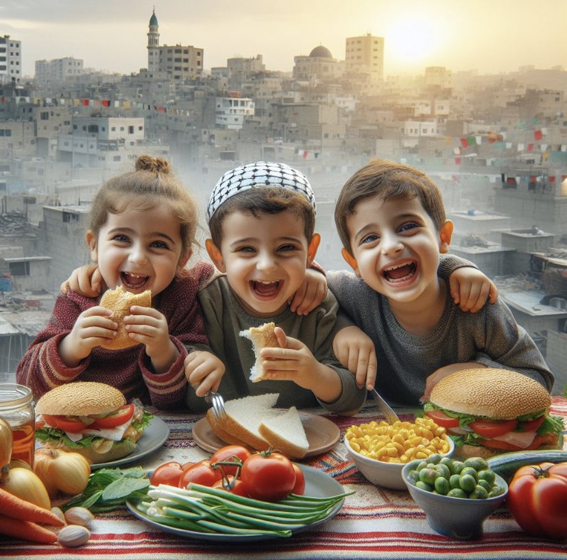 Çocuklar aç kalmasın #GazaStarving