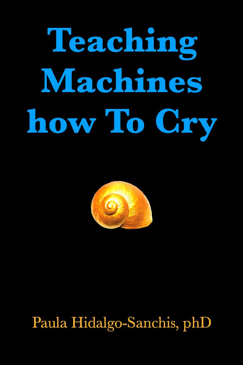 FEATURED BOOK: In Teaching Machines How to Cry, Paula Hidalgo-Sanchis explores the story of Alba, a young woman seeking answers for a feeling of longing she can't explain, and M, an AI prototype. amazon.com/Teaching-Machi… #thrillerbooks #medical #WritingCommmunity