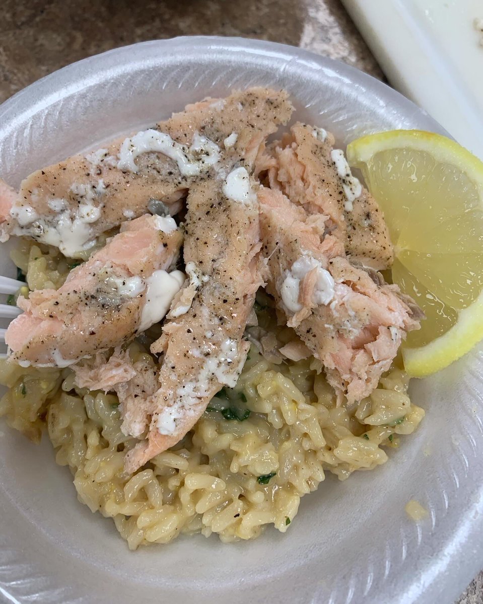 mrsgallesfcs's tweet photo. We are finally caught up on food labs in Culinary
๐Lemon Risotto & ๐ Salmon
#familyconsumerscience #fcseducation #fcsteacher #culinaryarts https://t.co/ijdn4AIm5q