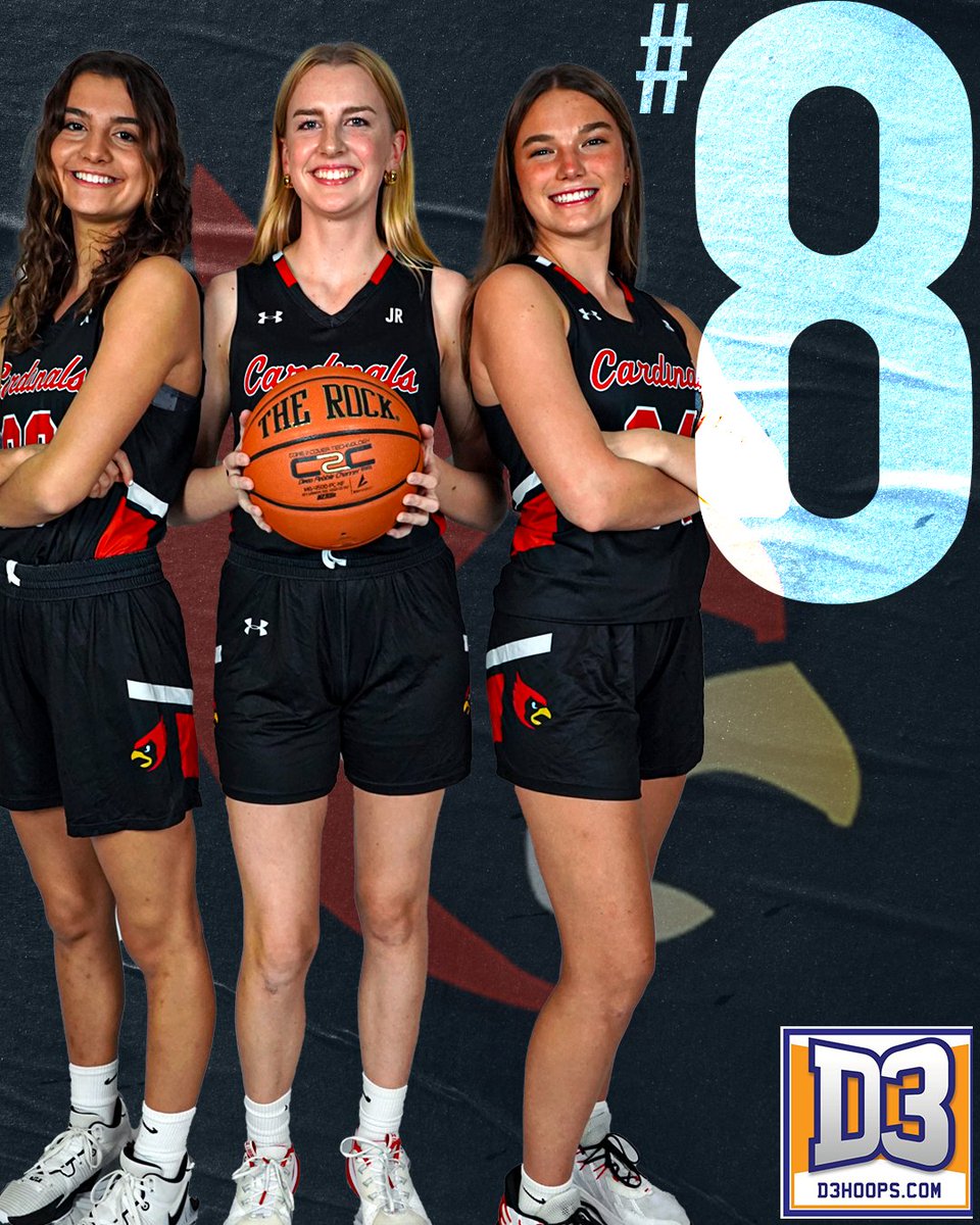 Catholic University Athletics (@catholicu_cards) on Twitter photo History!!!
<a href="/CatholicU_WBB/">CatholicU_WBB</a> moves up one spot in the <a href="/d3hoops/">D3hoops/Patrick Coleman</a> weekly poll to No. 8, setting a new record for highest-ever ranking in program history!
🔗 shorturl.at/nJKM1
#ThisIsCatholicU #d3hoops History!!!
<a href="/CatholicU_WBB/">CatholicU_WBB</a> moves up one spot in the <a href="/d3hoops/">D3hoops/Patrick Coleman</a> weekly poll to No. 8, setting a new record for highest-ever ranking in program history!
🔗 shorturl.at/nJKM1
#ThisIsCatholicU #d3hoops
