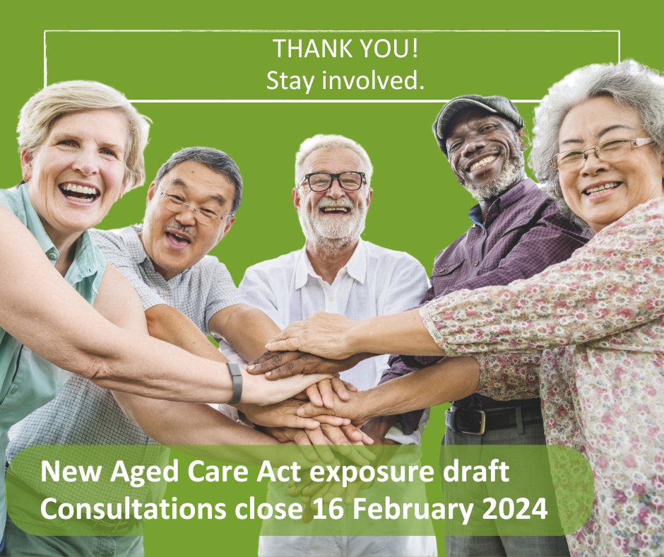 COTAAustralia's tweet photo. Huge thanks to the 700+ participants in our online consultations. We were thrilled with the level of engagement and encourage you to stay involved on the #newagedcareact #exposuredraft.
Head to our website at https://t.co/JvEMW9T2DV
#agedcareaustralia #agedcarerightsnow https://t.co/octhRatNo3