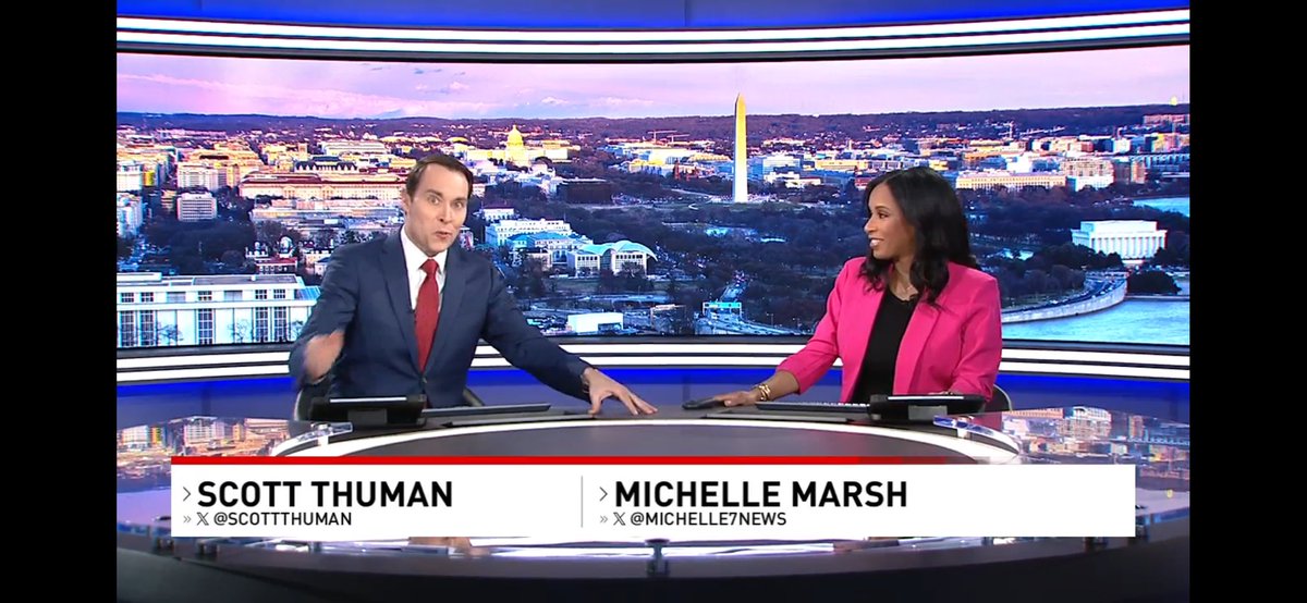 So excited to see <a href="/ScottThuman/">Scott Thuman</a> on Day 1 of his new role: evening anchor at <a href="/7NewsDC/">7News DC</a>!

He brings a wealth of experience reporting around the world, values journalism, and is devoted to the job and accuracy.