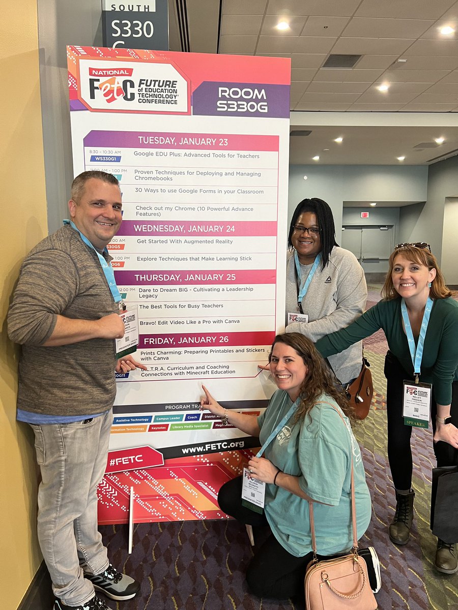 DCPS U.L.T.R.A. Initiative (@dcpsultra) on Twitter photo Gearing up for our sessions at <a href="/fetc/">FETC</a> ✨
Stop by the STEM theater 1/24 @ 12 and Room 330G 1/26 @ 10:30 👾 Gearing up for our sessions at <a href="/fetc/">FETC</a> ✨
Stop by the STEM theater 1/24 @ 12 and Room 330G 1/26 @ 10:30 👾