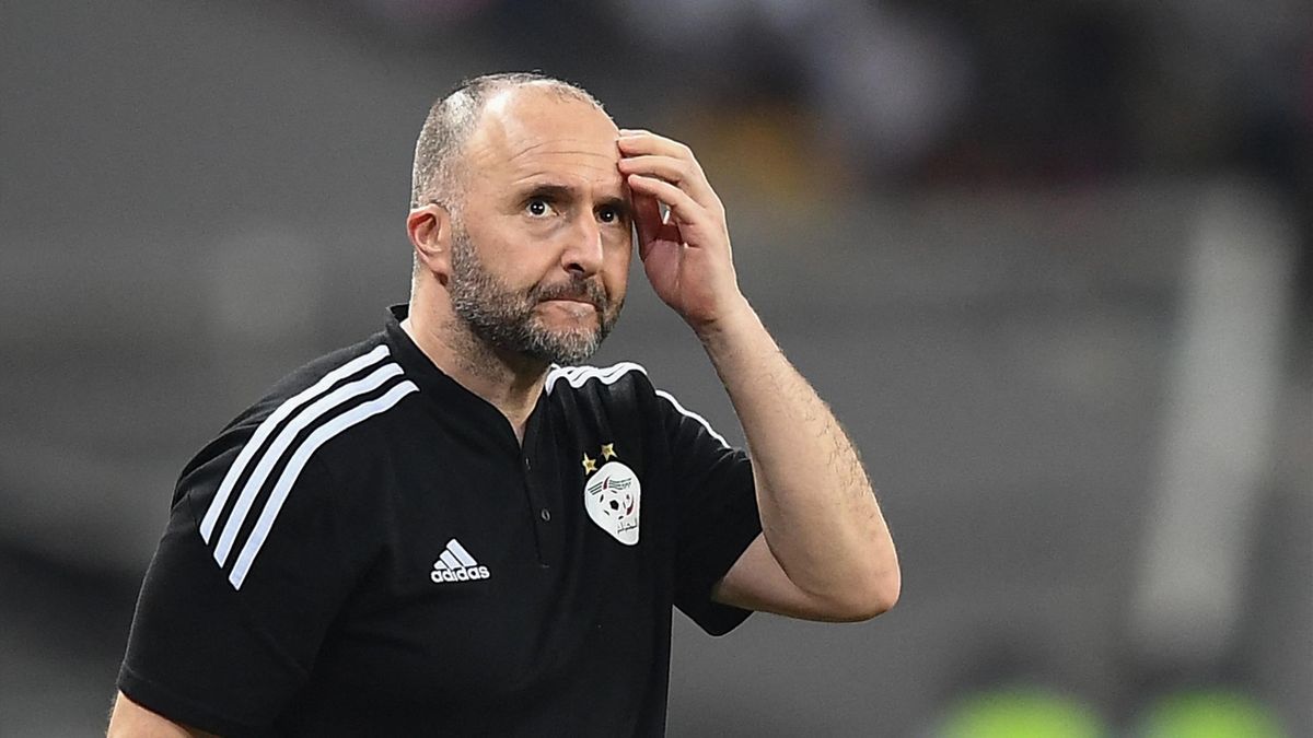 IshaqChebli's tweet photo. Si Belmadi aime vraiment l'Algérie et le peuple algérien qu'il annonce sa démission après le match en conférence de presse et que 5 ou 6 joueurs annoncent leurs fin de carrière internationale.

Vous étiez notre source du bonheur on 2019 mais vous nous avez doublement mal depuis 2021.