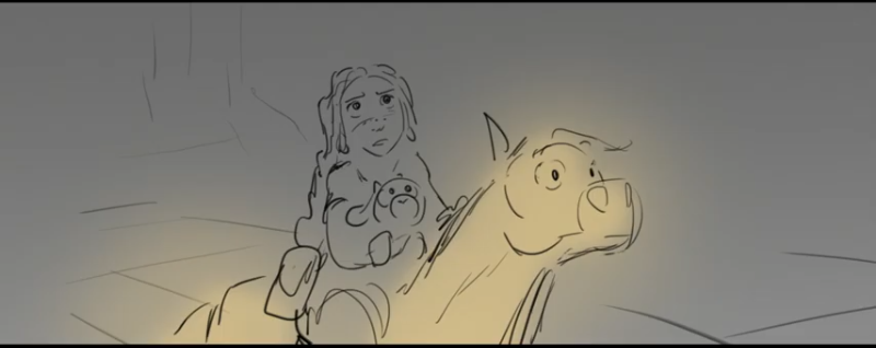 RascalE10's tweet photo. @RiseFallNickBck After Disney released two scenes from the original version of Wish (They actually finished the movie, they just didn't animate it). This proves the bad move they did. If they had gone with the original, they would've been in a hit instantly. #WISH #DisneyWish #RemakeWish https://t.co/DTt05O2oVz