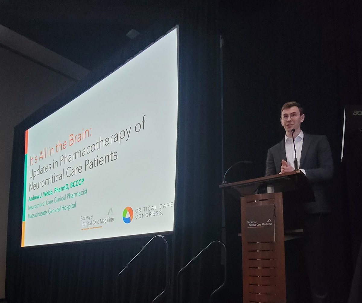 CCPharmacists's tweet image. @SCCM_CPP Pharmacy Year in Review session coordinated by @salia_farrokh and moderated by @karenccrx to wind up #SCCM2024!

- Neurocritical Care updates by @AJWPharm
- Nephrology updates by @jfarrarPharmD
- Trauma updates by @Tribidibidy

👏🏽👏🏽👏🏽👏🏽👏🏽

#PharmICU #GoProgram #TwitteRx