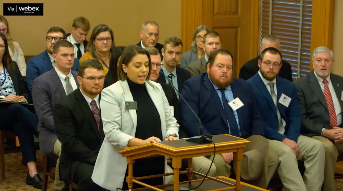 KLA introduced a bill amending the Kansas Farm Animal and Field Crop and Research Protection Act to comply with a recent 10th Circuit ruling. The purpose of the act is to prohibit trespass on these facilities. #KLAattheCapitol