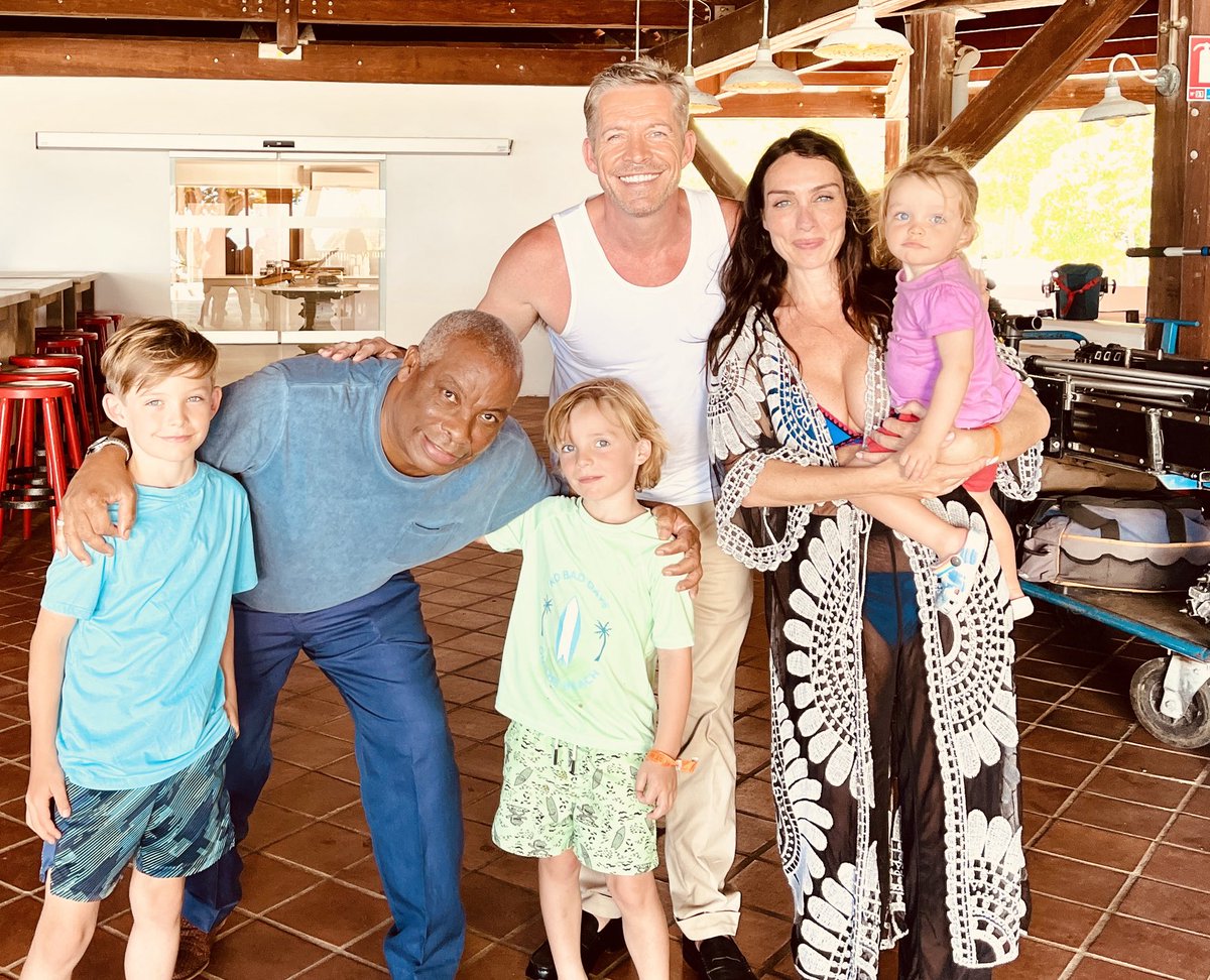 sean_m_maguire's tweet photo. I was lucky enough to be in the very first episode of #DeathInParadise now 12 years have passed &amp; I was delighted to be asked back and appear in the 100th episode alongside the legend that is Don Warrington &amp; a fab cast. Such a fun job. Airs BBC 1 feb 4th 9pm don’t miss it. https://t.co/byLdybvnR1