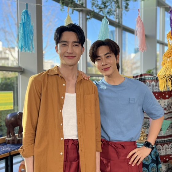 おっさんずラブのタイ版 #OssansLoveTH で春田&牧を演じる #EarthMix