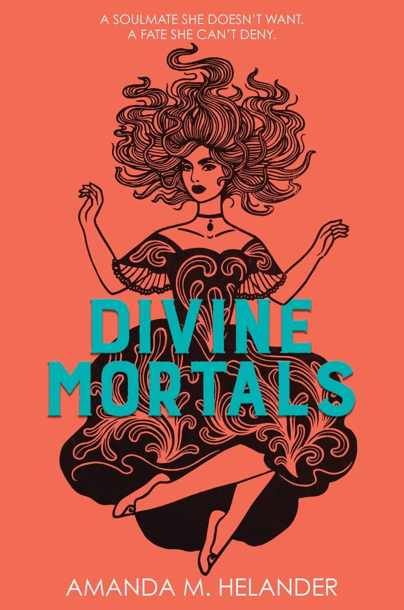 🐦‍⬛COVER REVEAL🐦‍⬛ Here it is: the cover for DIVINE MORTALS! Thank you so much to cover designer @marci_senders and artist Maarit Hänninen, who created this INCREDIBLE linocut print of Mona. Coming fall 2024 from @DisneyBooks!