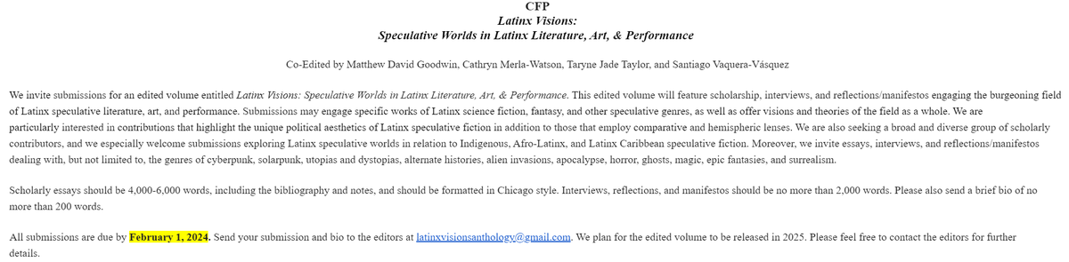 Speculative Literature Foundation tweet media