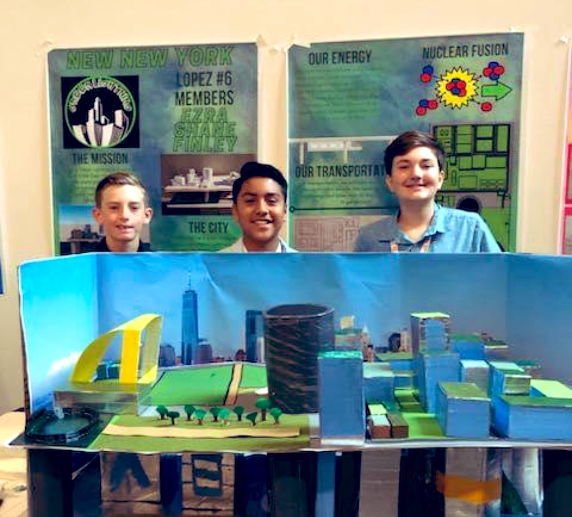 LAschoolsSouth's tweet photo. #DanaMiddleSchool’s 7th-grade STEAM students  finished in 3rd place overall and 1st in Best Land Surveying at the Future Cities Competition. Their futuristic cities, powered solely by electricity, featured innovative thinking and unique designs. #DanaSTEAM #FutureCities https://t.co/YtP8W3rdCV