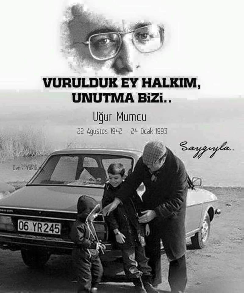 FAİLİ MEÇHUL ‼️

"Bugün hiç yazı yazmasam diyorum,
Gitsem bir dağ başına, 
Gitsem, kır çiçekleri toplasam...
Bunları bir demet yapsam,
Desem ki;
Bu çiçeğin adı, "ERDEM"
Bunun adı "ONUR"
Bunun "İNANÇ"...

Uğur Mumcu

#UğurMumcu ( 24-Ocak-1993)
Ölüm yıldönümünde Saygı ve Özlemle...