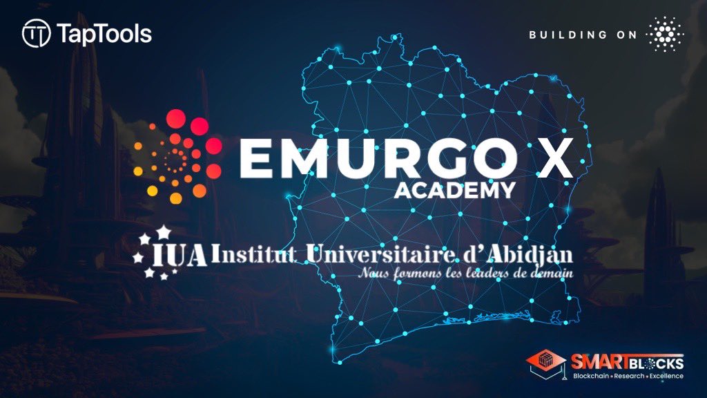 Congratulations to @emurgo_io & @emurgo_in for advancing blockchain education within Africa 🎉

medium.com/@TapInWithTapT…

$ADA