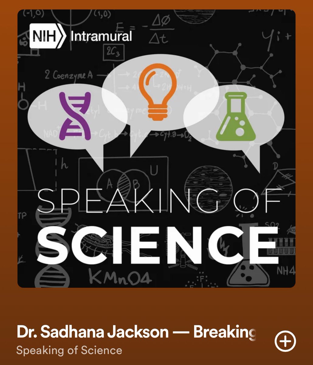 So grateful to be featured this month on the @IRPatNIH Speaking of Science podcast about the #bloodbrainbarrier and #glioma open.spotify.com/episode/2d8NES…