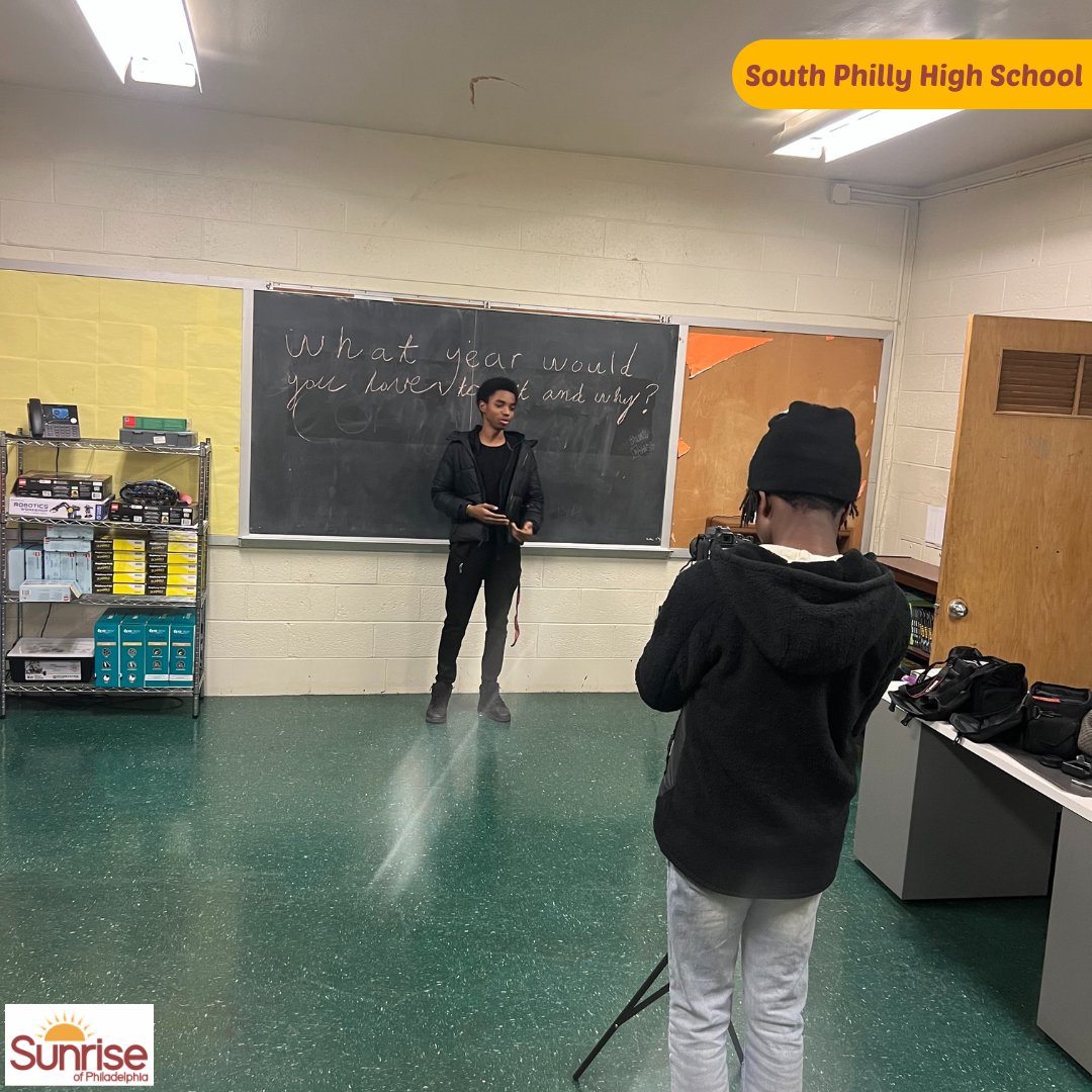 The boys of the SPHS Sunrise program got together to interview eachother on camera. Each student posed a question to the group and then recorded their friends giving their answers. Stay tuned for the hilarious footage!