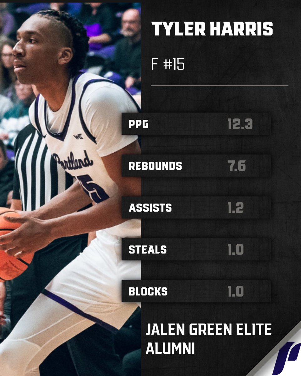 Jalen Green Elite Alumni Tyler Harris has been terrific this season at Portland 🫡 #JalenGreenElite