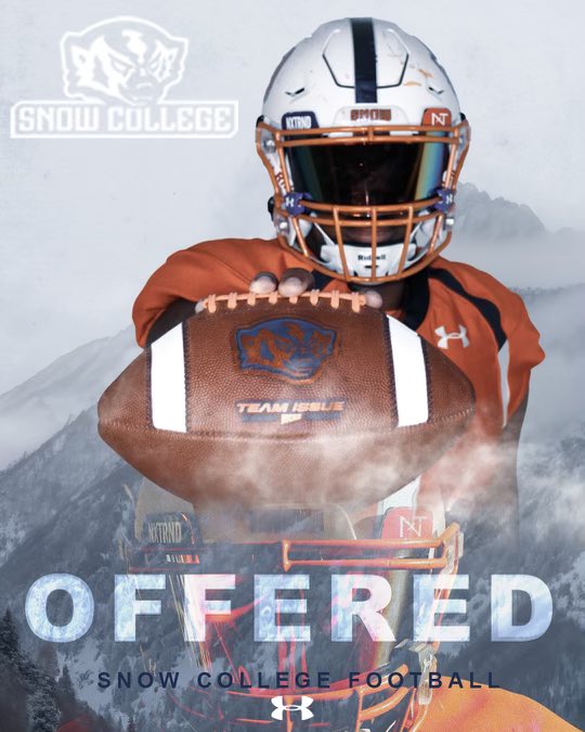 after a great talk with <a href="/ZacErekson/">Zac Erekson</a> , I'm blessed to receive an offer from Snow College!! #GoBadgers 
<a href="/battenh6/">Hunter Batten</a> <a href="/muraco_lhs/">Rich Muraco</a> <a href="/CoachWest100/">Coach West 🏈</a> <a href="/Libertyotball/">Liberty Football</a> <a href="/MrY2thab/">B.Blessed_Coach Leonard</a> <a href="/BlairAngulo/">Blair Angulo</a> <a href="/KyleMorgan_XOS/">Kyle Morgan CATAPULT Southwest Area Scout</a>