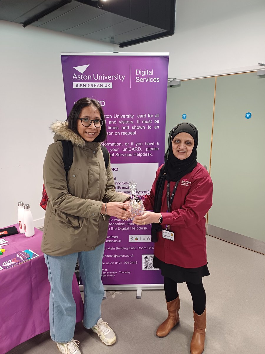 aston_ITS's tweet photo. Congratulations to our winner of the Guess the number of Jelly Beans in the Jar competition! https://t.co/mRzBj282uH