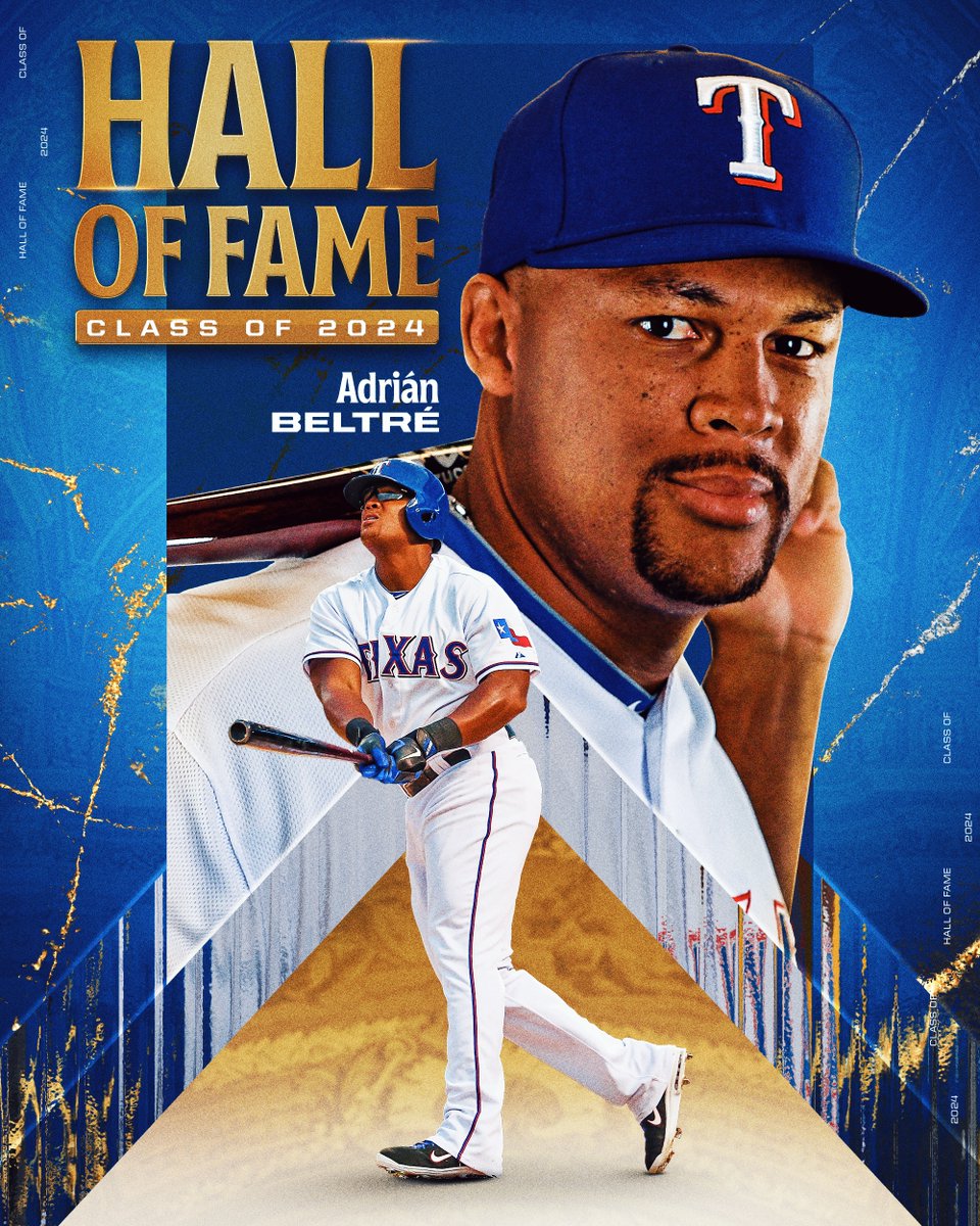 Adrián Beltré is headed to Cooperstown! He is a first-ballot Hall of Famer!