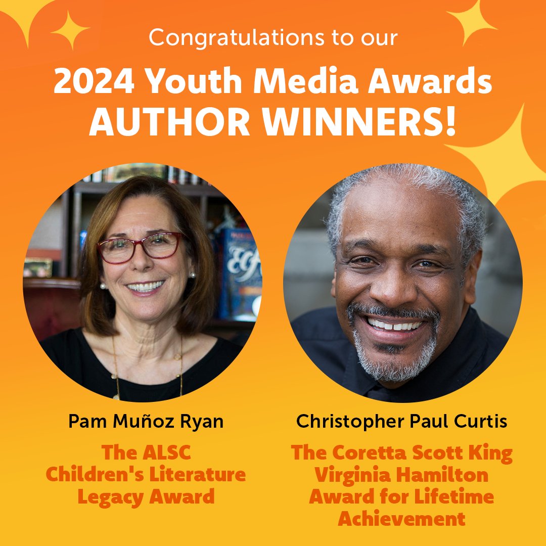 Scholastic's tweet image. 🏆 We&apos;re incredibly proud of our 2024 Youth Media Awards winners announced at #LibLearnX24! bit.ly/42enhmK #ALAyma @alalibrary