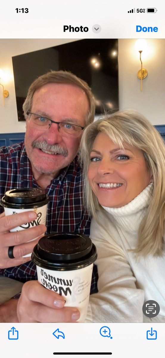 e_leopard's tweet image. Coffee with my Birthday Bride!!