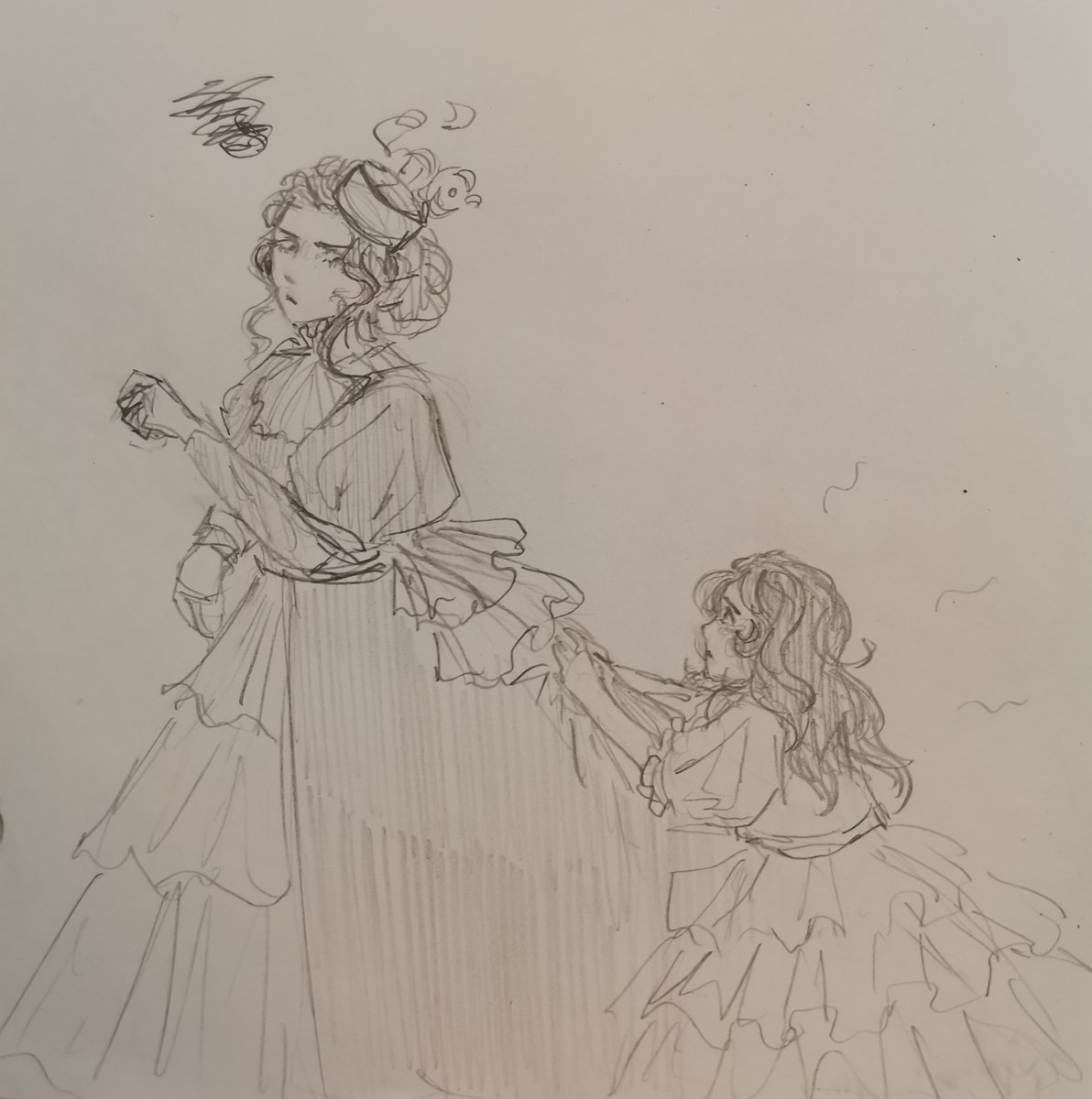 MaNNeSSque's tweet photo. here is a small bit of my drawing to prove that i'm still alive, just absent https://t.co/lVT3w4itne