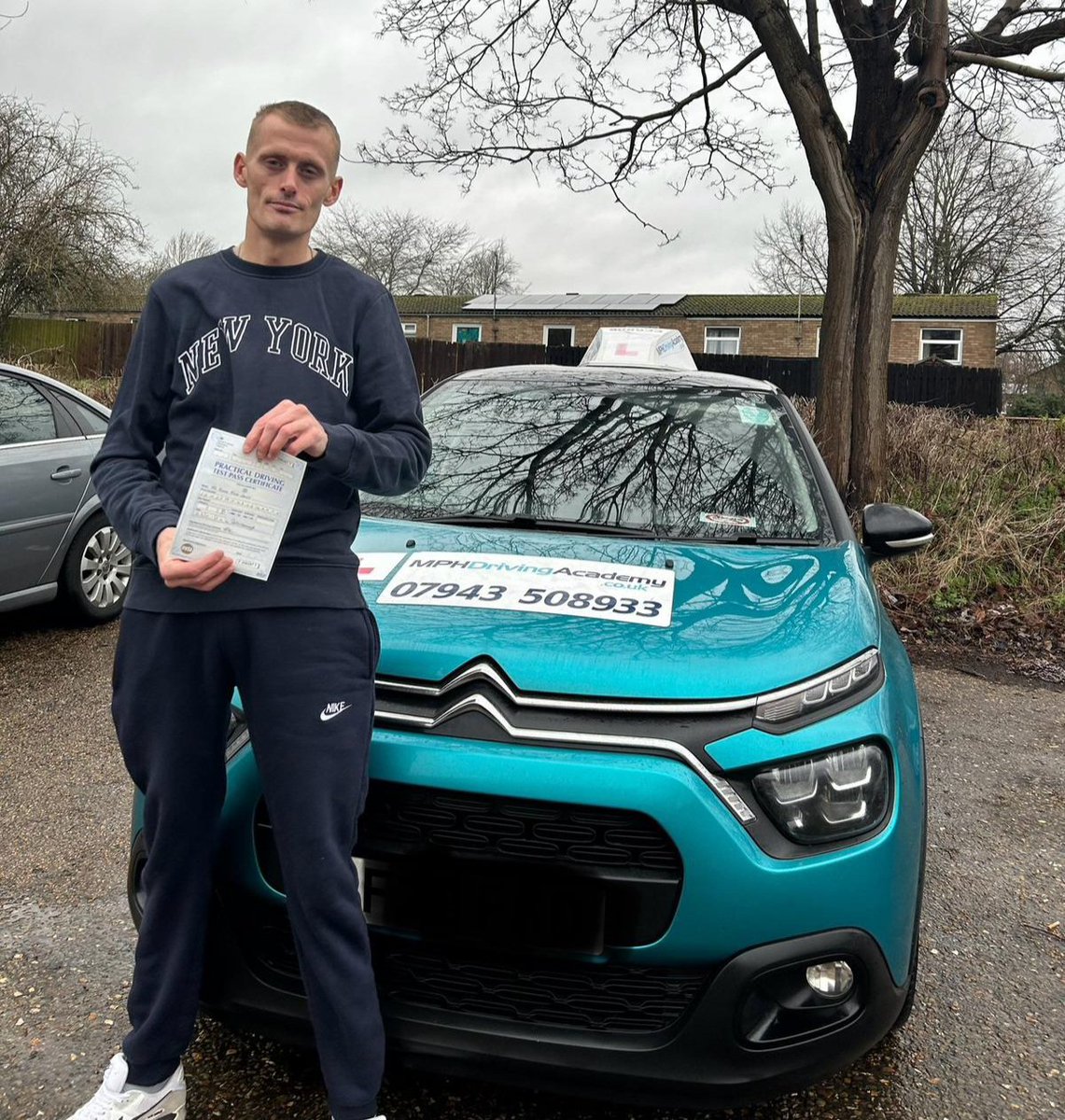 Congratulations to Gary on passing his practical driving test today 👏
Well done and thanks for choosing the MPH Driving Academy for your driving lessons Peterborough. 
mphdrivingacademy.co.uk