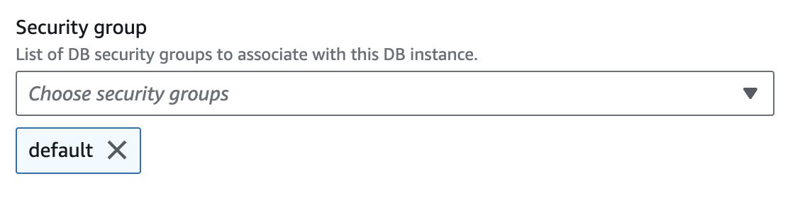 ryanchenkie's tweet image. A concrete example of how AWS creates friction:

&quot;I want to try Postgres on RDS&quot;

Create an instance, use many of the defaults (including the default security group) and try to connect from a DB client.

Connection times out.

Spend 30 minutes reading the docs, StackOverflow, and…