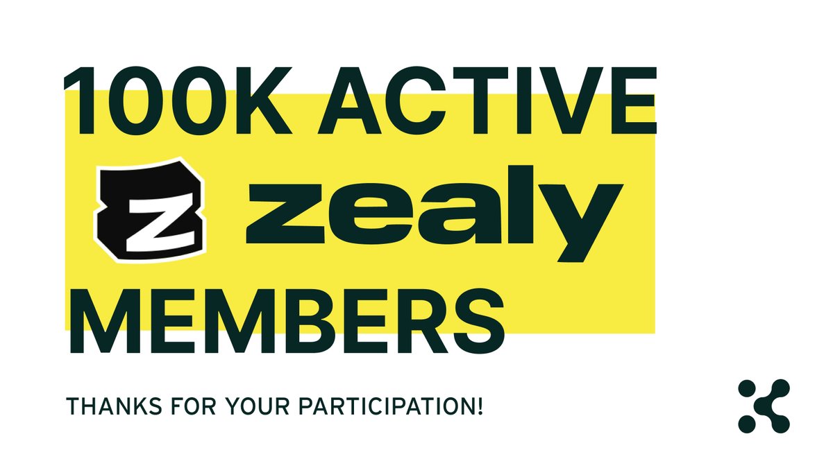 🎉 Exciting news!🚀We've hit 100K members on @Zealy! And it’s not too late to join them!🙌 Sign up now to participate in our $1M #Airdrop + #WaitingList #Competition. 💰 Explore our ecosystem + connect with our community. 👥 Join now 👇 zealy.io/c/kyotoblockch… #Zealy $KYOTO