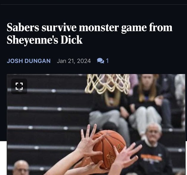 A first name may have been useful in this headline.