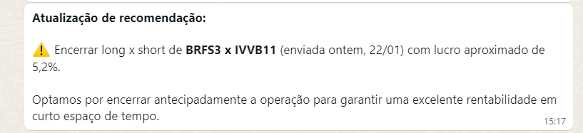 MeninRibeiro's tweet photo. Contando com essa, enviada ontem, completamos 11 operações seguidas de Long&amp;Short com gain.

Estamos chegando a 40 escritórios de assessoria e 8 corretoras utilizando os serviços de research da Quantzed.

Tem interesse em conhecer e oferecer para os seus clientes? Me manda msg! https://t.co/UtJRjgrmcY