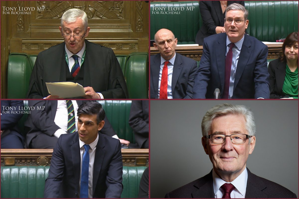 📺Watch: MPs gathered to say goodbye to the ‘great man of Greater Manchester’, Tony Lloyd MP. Watch the full tribute here: youtube.com/watch?v=YJPX5f…