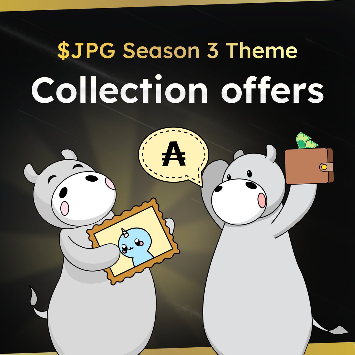This feature alone has helped thousands of users get up to 40% discount on floor NFTs. It’s the chosen Season 3 Theme: ➜ Collection Offers 📥 Unlock your NFTs’ liquidity, enjoy extra XP 🔓 More details coming soon.