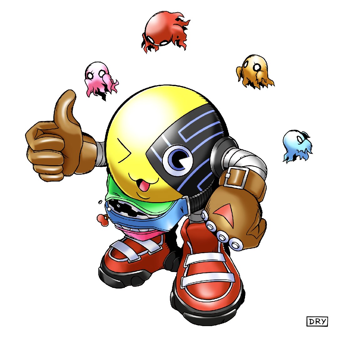 dry_designs's tweet photo. Pacmamemon 👻

#mamemon #digimon #digifake #pacman #fanart #fandigimon #デジモン https://t.co/Wjv07ZnLJE