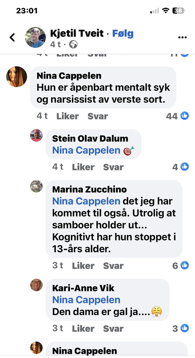 Ting som norske antivaksere sier tweet media