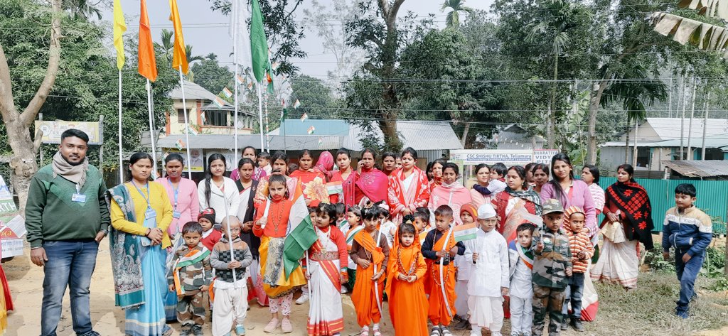 LaxmipurC's tweet photo. Netaji Subhash Chandra Bose's  Birthday special at CSC SHISHU TIRTHA, TELIAMURA, Maharanipur, Chakmaghat, Khowai, Tripura-799205, 📞 88370 90065
@itsme_anupdeb @VivekKu00544358 @CSCegov_ @kalyaniroybjp @DrManikSaha2 @JutanDa05140200 @Piyush40160833 @CSCTripura @academy_csc https://t.co/m1biX3yKHs