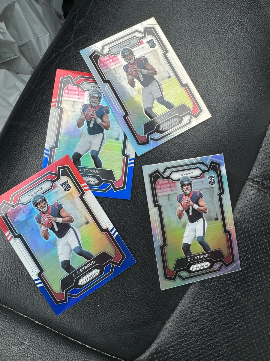 ⁦<a href="/CardPurchaser/">Card Purchaser</a>⁩ This is from 12 fat packs today!! And yes those are silver!! I went from hot to hotter. I also pulled a RWB Stroud last night from a 3 pack order. So 5 awesome Strouds in 15 packs.